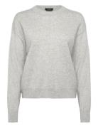 Fascona Tops Knitwear Jumpers Grey BOSS