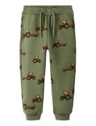Nmmopa Swe Pant Bru Bottoms Sweatpants Khaki Green Name It
