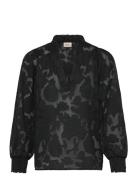 Frrhinest Bl 1 Tops Blouses Long-sleeved Black Fransa
