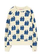 Flan Yellow Shark Sweatshirt Tops Sweat-shirts & Hoodies Sweat-shirts ...