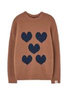 Brown Bull Sweater Tops Knitwear Pullovers Brown THE ANIMALS OBSERVATO...