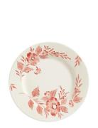 Whimsical Rose Dinner Plate Home Tableware Plates Dinner Plates Red An...