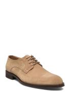 Biabyron Derby Shoe Suede Matalavartiset Sneakerit Tennarit Beige Bian...