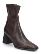 Hedda Shoes Boots Ankle Boots Ankle Boots With Heel Brown VAGABOND