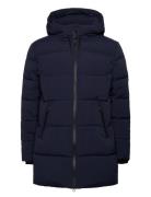 Wbjoseph Tech Long Jacket Villakangastakki Pitkä Takki Navy Woodbird