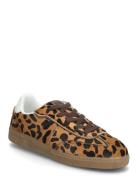 Leopard Leather Sneakers Matalavartiset Sneakerit Tennarit Multi/patte...