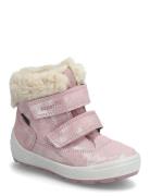 Groovy 2.0 Talvikengät Tarroilla Pink Superfit