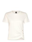 Adjustble Slim R T Wmn Tops T-shirts & Tops Short-sleeved White G-Star