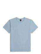 Base-S R T S\S Tops T-shirts Short-sleeved Blue G-Star