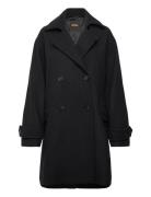 C_Cisabel Villakangastakki Pitkä Takki Black BOSS