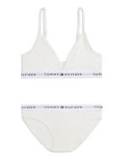 Pointelle Bra & Bikini Gift Set Alusvaatesetti White Tommy Hilfiger