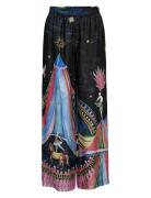 Nustarla Pants Bottoms Trousers Wide Leg Multi/patterned Nümph
