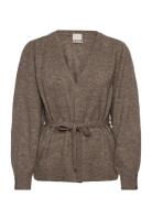Ihkamara Ca12 Tops Knitwear Cardigans Brown ICHI