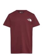 Teen Simple Dome Regular Ss Tee Sport T-shirts Short-sleeved Burgundy ...