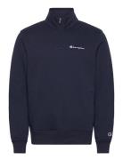 Half Zip Sweatshirt Tops Sweat-shirts & Hoodies Sweat-shirts Navy Cham...