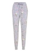 Pant Jersey Print Pyjamahousut Olohousut Multi/patterned Hunkemöller