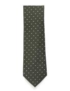 Classic Tie Solmio Kravatti Khaki Green Amanda Christensen