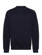 We_Mixed Tops Sweat-shirts & Hoodies Sweat-shirts Navy BOSS