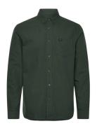 Oxford Shirt Tops Shirts Casual Green Fred Perry