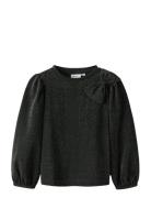 Nmfroisin Ls Top Tops T-shirts Long-sleeved T-shirts Black Name It