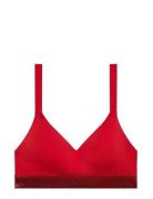 Lift Bralette Lingerie Bras & Tops Soft Bras Bralette Red Calvin Klein