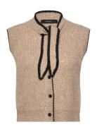 Vmnapoli Sl Vest Vip Vests Knitted Vests Black Vero Moda