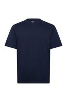 Short Sleeve Classic Fit Tee Tops T-shirts Short-sleeved Navy Holliste...