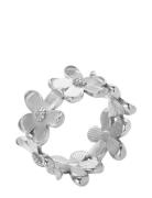 Camellia - Ring Steel Sormus Korut Silver Sistie