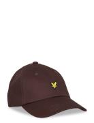 Baseball Cap Accessories Headwear Caps Brown Lyle & Scott