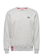 Basic Sweatshirt Sl Tops Sweat-shirts & Hoodies Sweat-shirts Grey Alph...