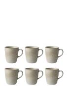 Raw Sandy Beige - Krus M Hank Home Tableware Cups & Mugs Coffee Cups B...