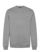 Tonal Crew Neck Sweatshirt Tops Sweat-shirts & Hoodies Sweat-shirts Gr...