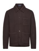 Wool-Blend Utility Shirt Jacket Villakangastakki Brown Polo Ralph Laur...