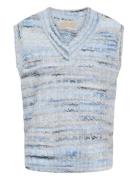 Cubilo Knit Vest Vests Knitted Vests Blue Culture