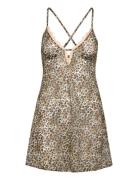 Eudora Dress Yöpaita Beige Dorina