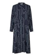 Manataly Polvipituinen Mekko Navy Masai