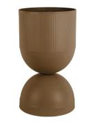 Plant Pot Tonar Large Home Decoration Flower Pots Brown Present Time