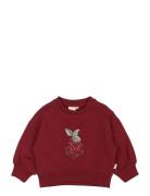 Ppdina Sweat Shirt Tops Sweat-shirts & Hoodies Sweat-shirts Burgundy P...