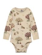 Body Autumn Tree Bodies Long-sleeved Beige Lindex