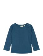 Ppdante T-Shirt L/S Meriono Wool Tops T-shirts Long-sleeved T-shirts B...