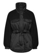 Onlerika Mix Jacket Life Cc Otw Vuorillinen Takki Topattu Takki Black ...