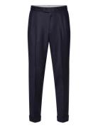 C-Perin-Dpl-Tu-261 Bottoms Trousers Formal Navy BOSS