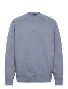 Logo Embroidered Sweatshirt Tops Sweat-shirts & Hoodies Sweat-shirts B...