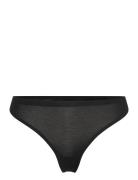 Women Bamboo String Brief Stringit Alusvaatteet Black URBAN QUEST