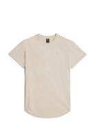 Lash R T S\S Tops T-shirts Short-sleeved Beige G-Star