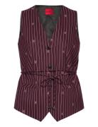 Autana Tops T-shirts & Tops Sleeveless Burgundy HUGO