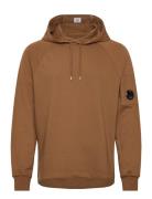 Light Fleece Hoodie Garment Dyed Tops Sweat-shirts & Hoodies Hoodies B...