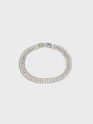 Muli Collection - Rannekorut - Hopea - Silver Double Curb Chain Bracel...