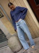Gina Tricot - Wide leg jeans - Vintage Blue - Low wide jeans - Farkut