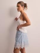 Only - Minihameet - Bright White Stripes Bel Air Blue - Onlbondi Skirt...
